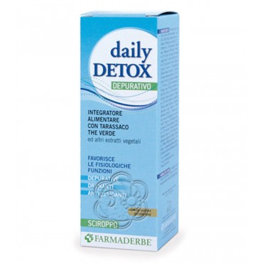 Daily Detox Drenante Depurativo (200 ml) Farmaderbe - Depurativi, Detossinanti