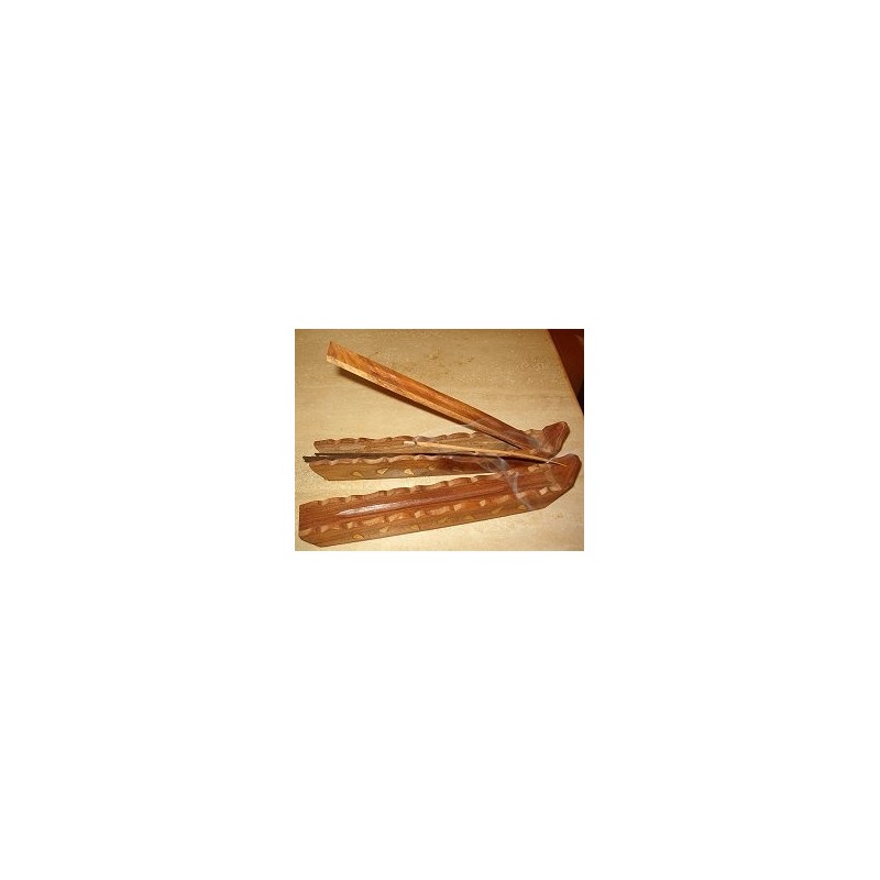 Bruciaincensi in Legno con Portaincensi - Artigianato Indiano - Oggettistica Bruciaincensi in Legno con Portaincensi - Artigianato Indiano - Oggettistica