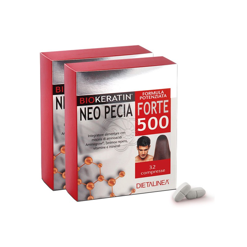 Biokeratin Neo Pecia Forte 500 (64 cpr) Dietalinea - Caduta Capelli Biokeratin Neo Pecia Forte 500 (64 cpr) Dietalinea - Caduta Capelli
