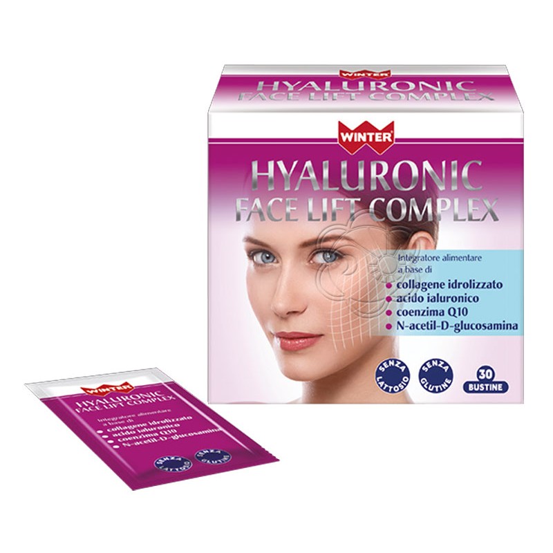 Hyaluronic Face Lift Complex (30 Bustine Monodose) Winter - Integratori Anti Age Hyaluronic Face Lift Complex (30 Bustine Monodose) Winter - Integratori Anti Age