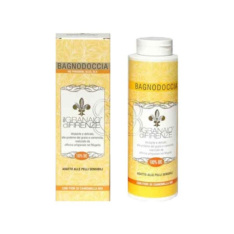 Bagnodoccia alla Camomilla Bio (400 ml) Il Granaio di Firenze - Cosmesi Bagnodoccia alla Camomilla Bio (400 ml) Il Granaio di Firenze - Cosmesi