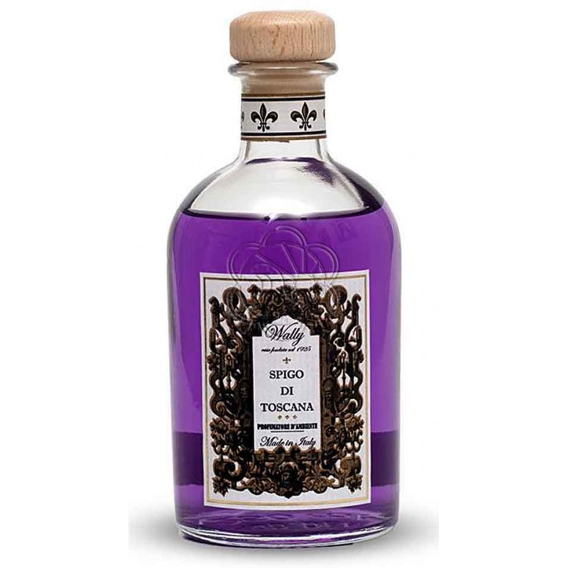 Emanatore per Ambienti a Bastoncini Spigo di Toscana (250 ml) Wally - Diffusori di Profumo Emanatore per Ambienti a Bastoncini Spigo di Toscana (250 ml) Wally - Diffusori di Profumo