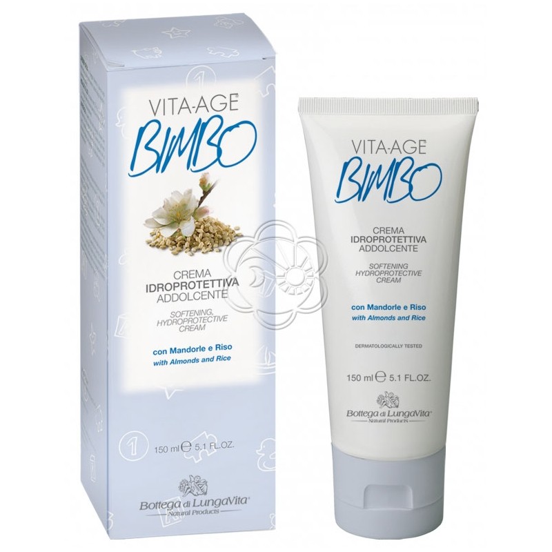 Crema Idroprotettiva Addolcente Vita Age Bimbo (150 ml) Bottega di Lungavita - Creme Protettive Bimbi Crema Idroprotettiva Addolcente Vita Age Bimbo (150 ml) Bottega di Lungavita - Creme Protettive Bimbi
