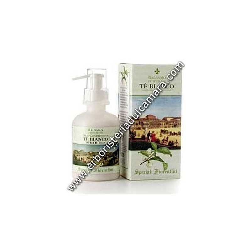 Balsamo Capelli Tè Bianco (250 ml) Derbe Speziali Fiorentini - Impacchi Capelli Balsamo Capelli Tè Bianco (250 ml) Derbe Speziali Fiorentini - Impacchi Capelli