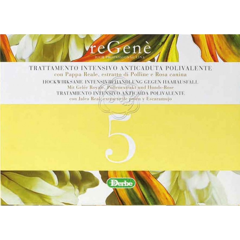 ReGené 5 Lozione Anticaduta Capelli (6 trattamenti) - Derbe Vitanova - Alopecia e Calvizie ReGené 5 Lozione Anticaduta Capelli (6 trattamenti) - Derbe Vitanova - Alopecia e Calvizie