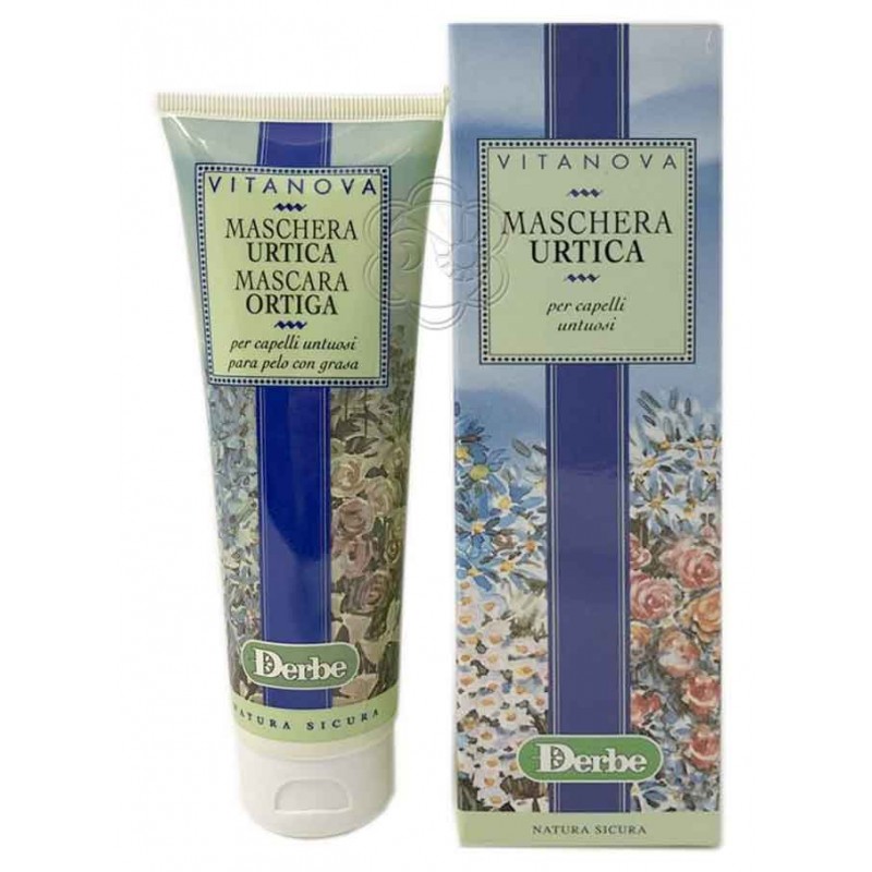 Maschera Ortica per Cute Untuosa (125 ml) - Derbe Vitanova - Balsami e Impacchi Capelli Maschera Ortica per Cute Untuosa (125 ml) - Derbe Vitanova - Balsami e Impacchi Capelli