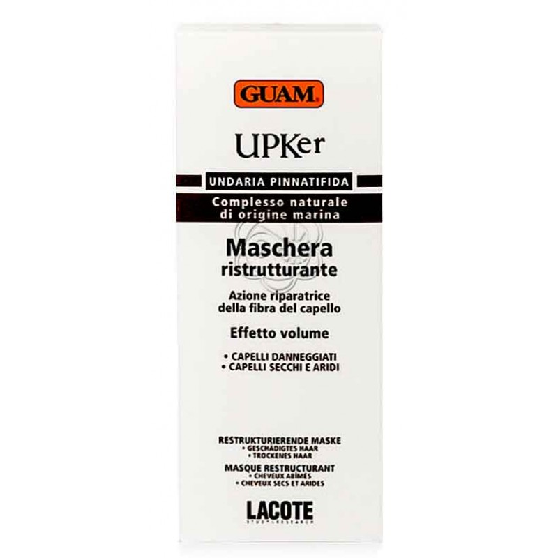 Maschera Ristrutturante UPKer (150 ml) Guam Lacote - Caduta Capelli Maschera Ristrutturante UPKer (150 ml) Guam Lacote - Caduta Capelli