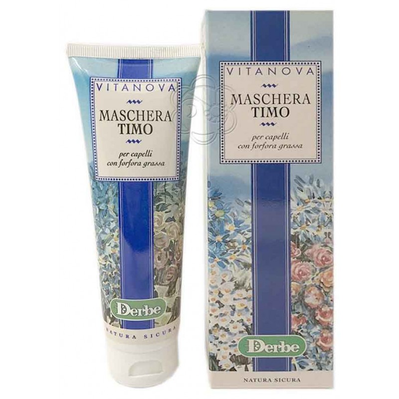 Maschera Timo per Forfora Grassa (125 ml) - Derbe Vitanova - Balsami e Impacchi Capelli Maschera Timo per Forfora Grassa (125 ml) - Derbe Vitanova - Balsami e Impacchi Capelli