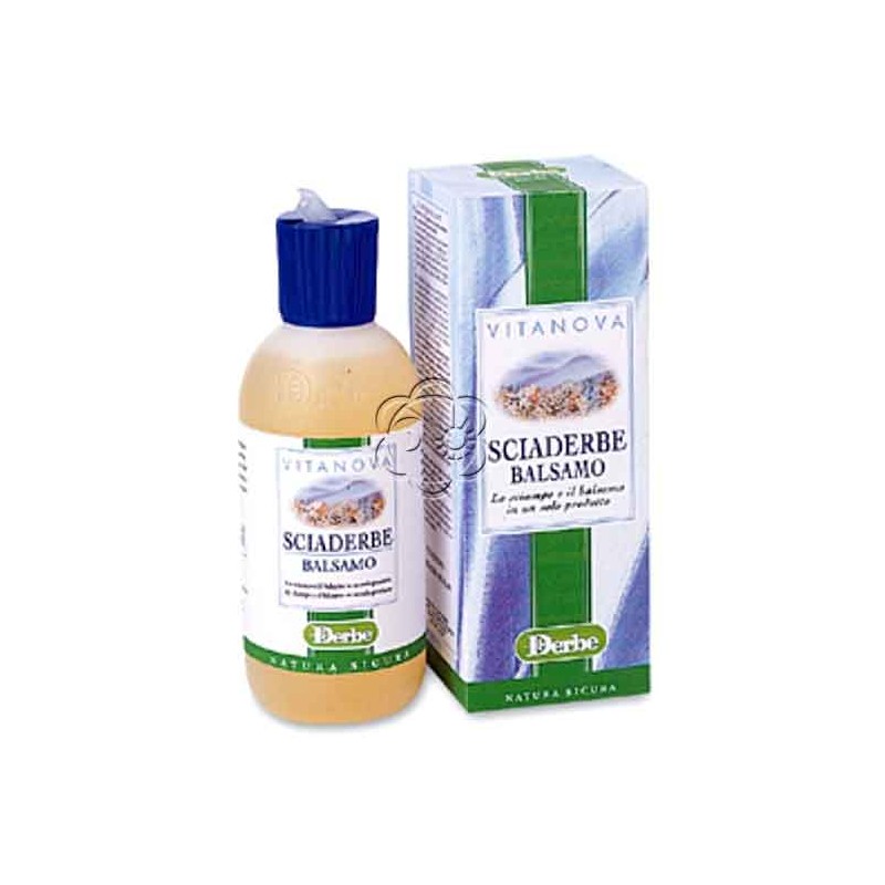 Sciaderbe Balsamo (200 ml) - Derbe Vitanova - Detergenti Delicati - Shampoo e Balsamo in 1