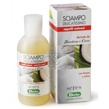 Seres shampoo zucchero e cocco Untuosità (200 ml) - Seres Derbe - Detergenti Delicati