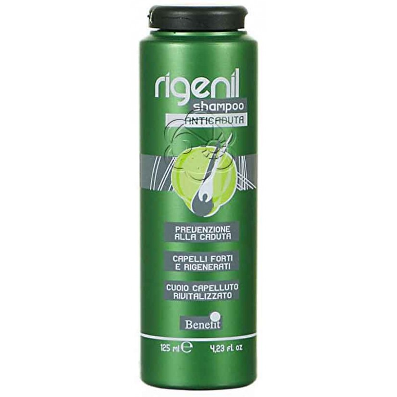 Shampoo Anticaduta Rigenil (125 ml) Benefit - Detergenti Delicati Shampoo Anticaduta Rigenil (125 ml) Benefit - Detergenti Delicati