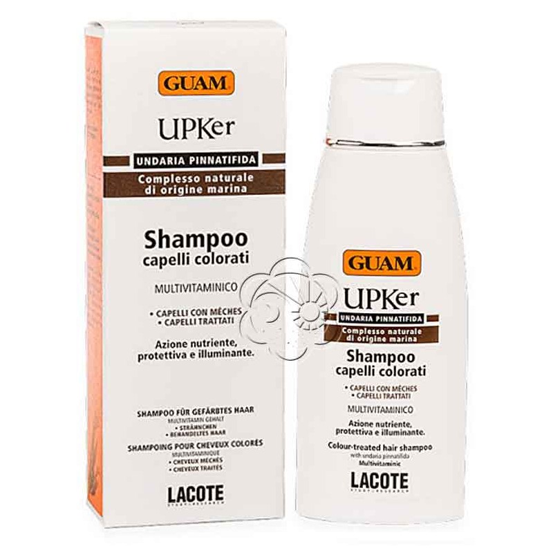 Shampoo Capelli Colorati UPKer (200 ml) Guam Lacote - Capelli Trattati Shampoo Capelli Colorati UPKer (200 ml) Guam Lacote - Capelli Trattati