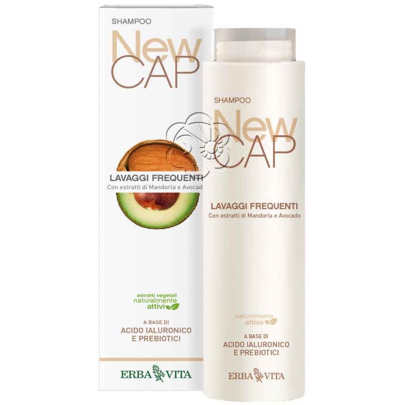 Shampoo Delicato NewCAP (200 ml) Erba Vita - Detergenti Delicati