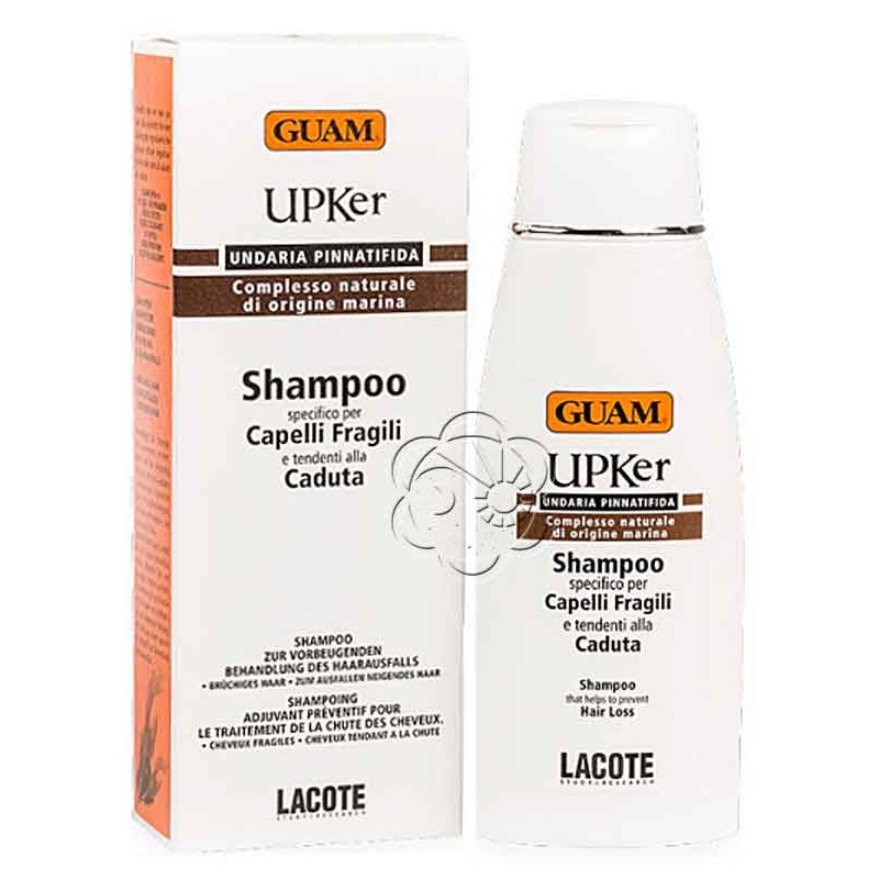 Shampoo Upker Capelli Fragili (200 ml) Guam Lacote - Caduta dei Capelli Shampoo Upker Capelli Fragili (200 ml) Guam Lacote - Caduta dei Capelli
