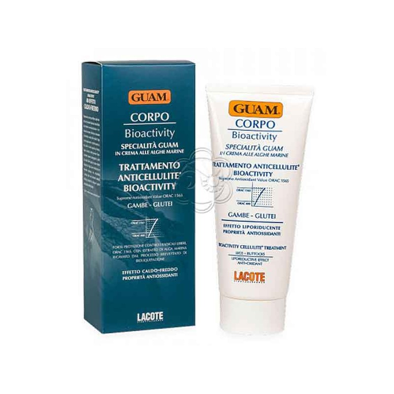 Trattamento Anticellulite Bioactivity Gambe-Glutei (200 ml) Guam Lacote - Creme Anticellulite Corpo Trattamento Anticellulite Bioactivity Gambe-Glutei (200 ml) Guam Lacote - Creme Anticellulite Corpo