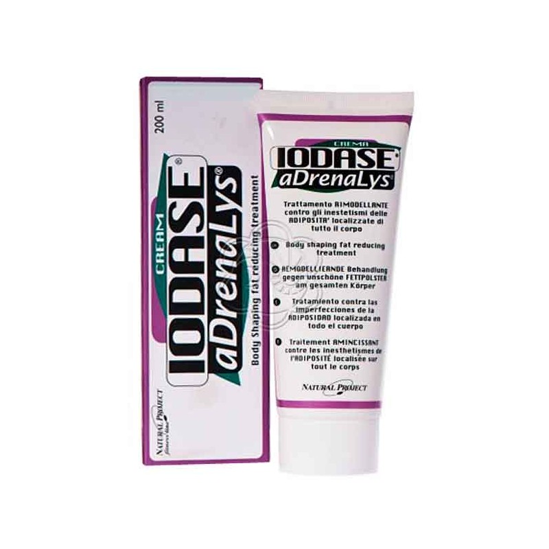 Iodase Adrenalys Crema (200 ml) Natural Project - Cellulite