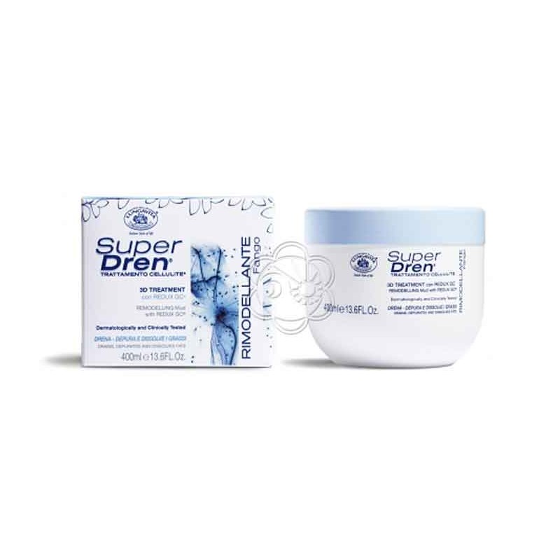 Fango Rimodellante Super Dren (400 g) Bottega di Lungavita - Drenanti Fango Rimodellante Super Dren (400 g) Bottega di Lungavita - Drenanti