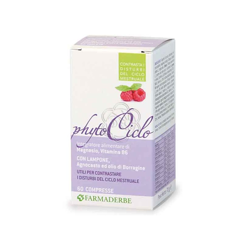 Phyto Ciclo (60 Compresse) Naturaline Farmaderbe - Sindrome Pre Mestruale Phyto Ciclo (60 Compresse) Naturaline Farmaderbe - Sindrome Pre Mestruale