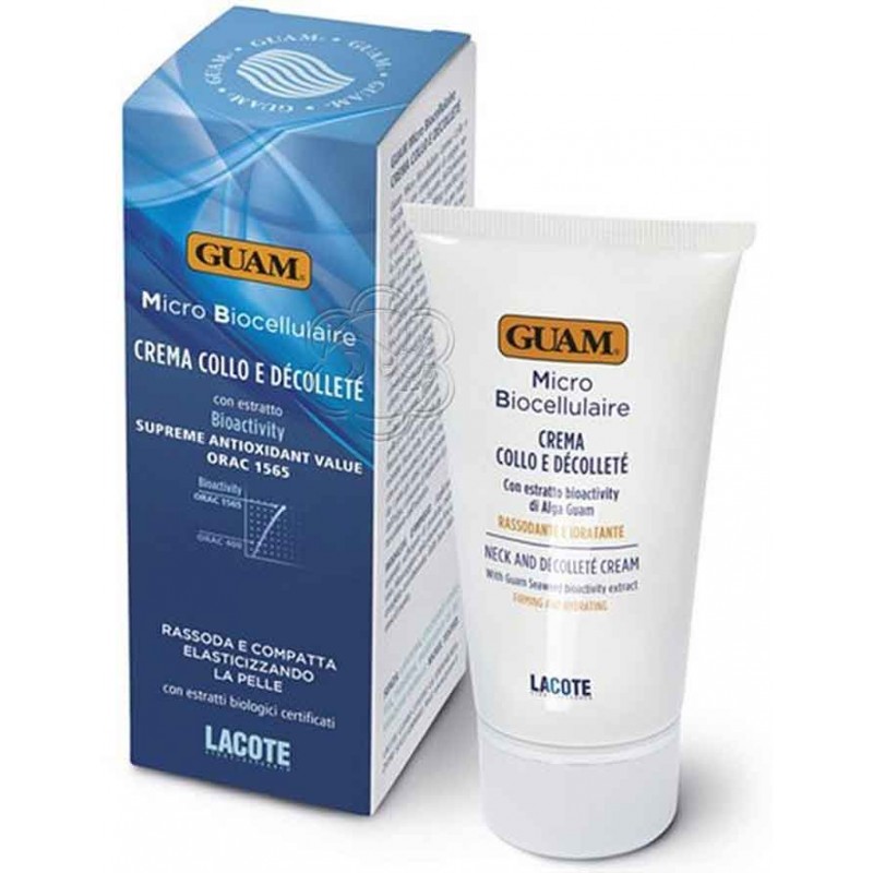 Crema Collo e Décolleté Micro Biocellulaire (75 ml) Guam Lacote - Creme Collo e Decolleté