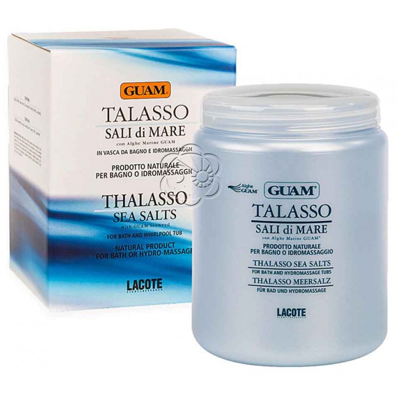 Sali di Mare Talasso Guam per Bagni o Pediluvi (1 Kg) Guam Lacote - Sali da Bagno