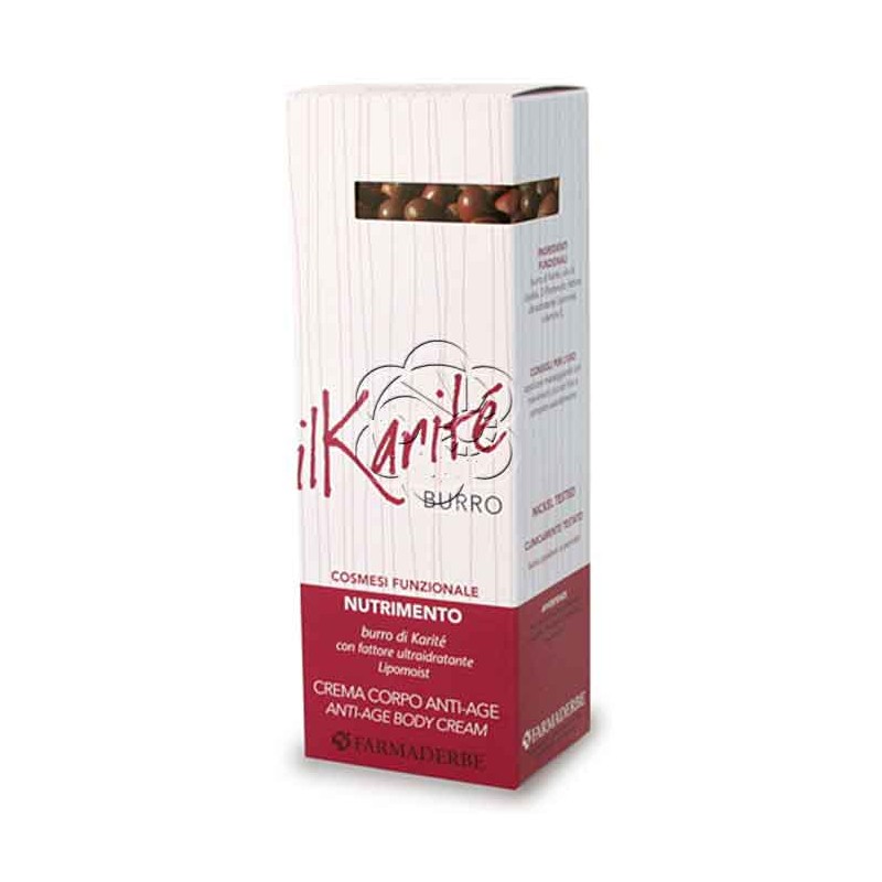 Crema Corpo al Burro di Karitè (200 ml) Farmaderbe Nutralité - Cosmesi