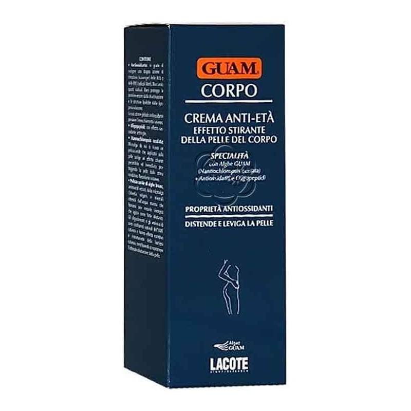 Crema Corpo Anti-Età con Effetto Stirante della Pelle (200 ml) Guam Lacote - Creme Corpo Stiranti Pelle Crema Corpo Anti-Età con Effetto Stirante della Pelle (200 ml) Guam Lacote - Creme Corpo Stiranti Pelle