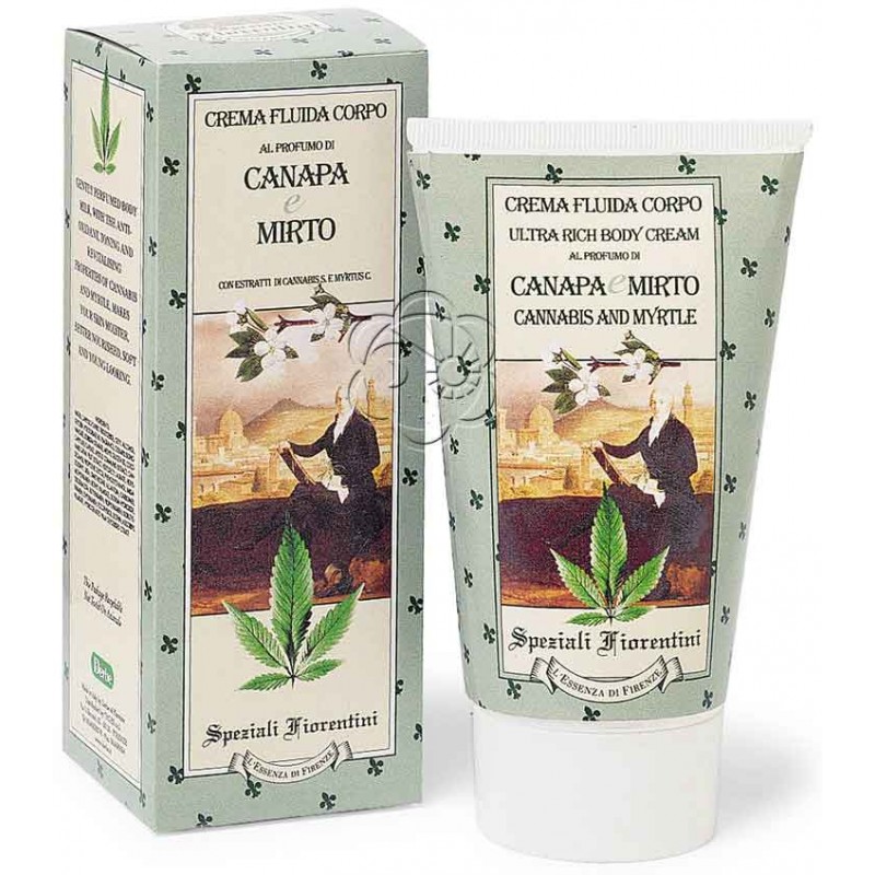 Crema Corpo Canapa e Mirto (150 ml) Derbe Speziali Fiorentini - Regali