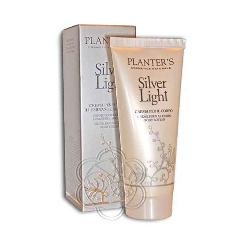 Crema Corpo Illuminante Silver Light (100 ml) Planters - Creme Profumate Crema Corpo Illuminante Silver Light (100 ml) Planters - Creme Profumate