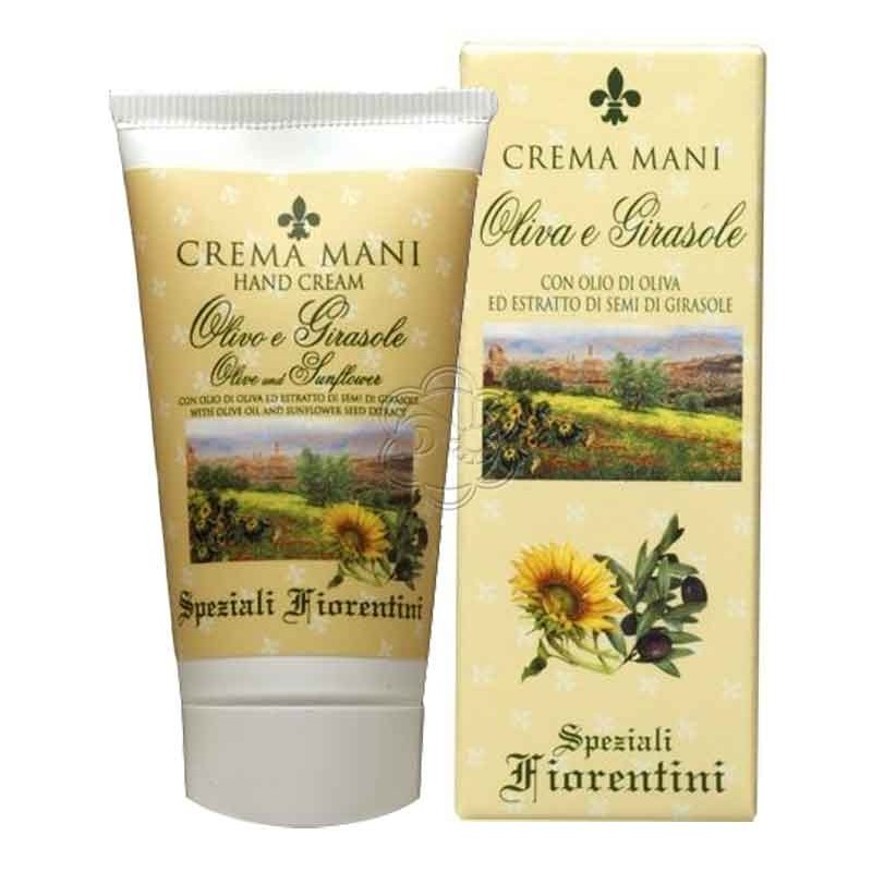 Crema Mani Olivo e Girasole (75 ml) Derbe Speziali Fiorentini - Regali Crema Mani Olivo e Girasole (75 ml) Derbe Speziali Fiorentini - Regali