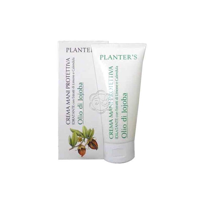 Crema Mani Protettiva Idratante Olio Jojoba (75 ml) Planters - Regali Crema Mani Protettiva Idratante Olio Jojoba (75 ml) Planters - Regali