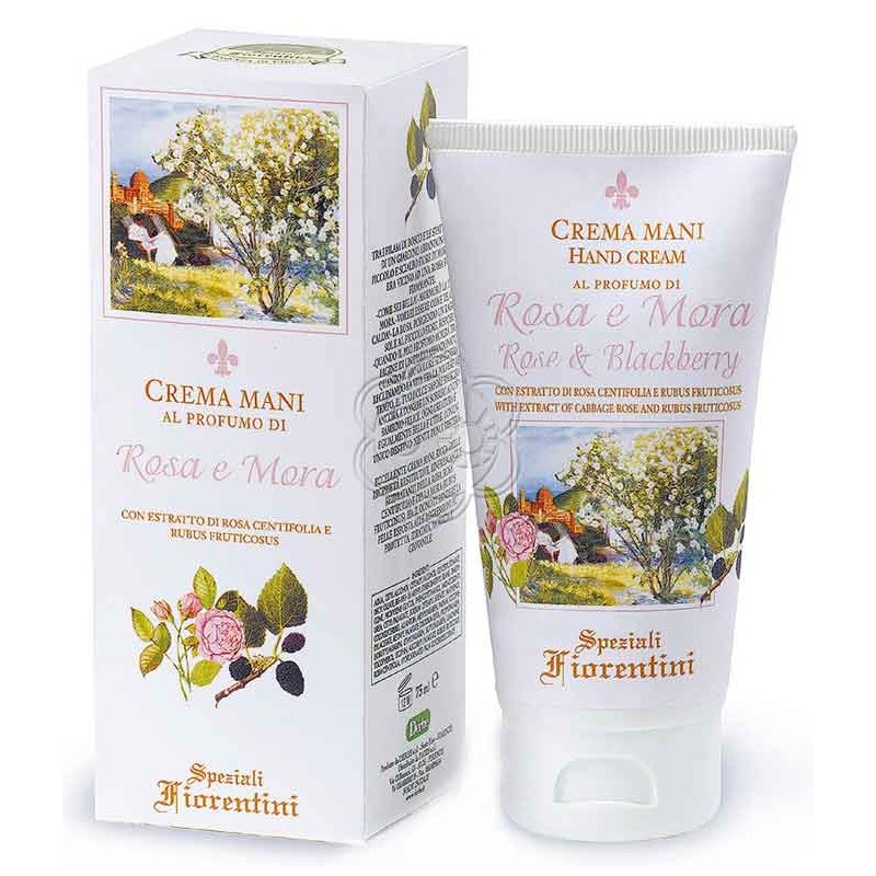 Crema Mani Rosa e Mora (75 ml) Derbe Speziali Fiorentini
