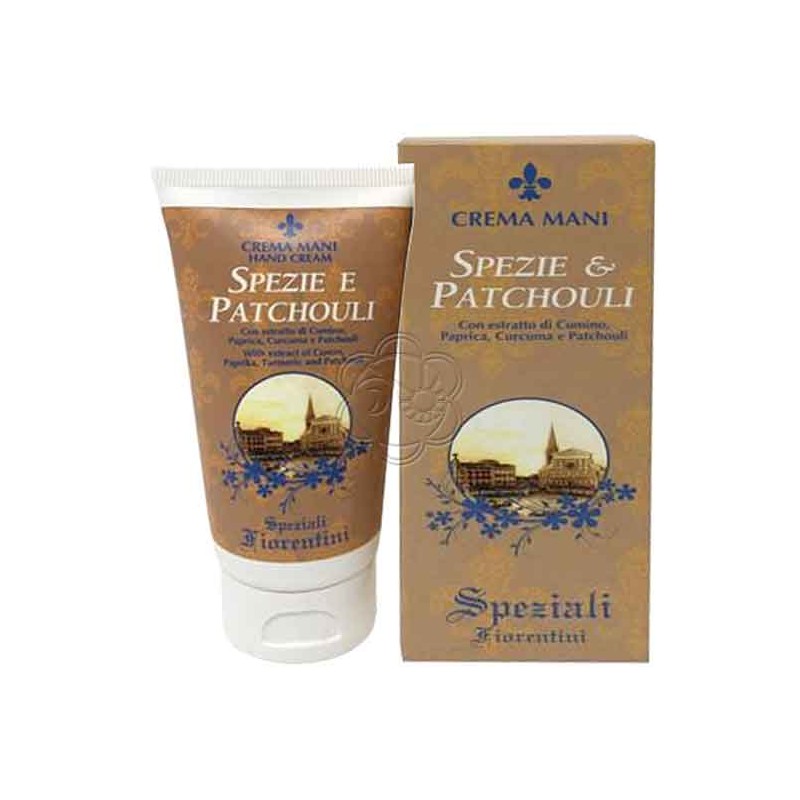 Crema Mani Spezie & Patchouli (75 ml) Derbe Speziali Fiorentini - Regali Crema Mani Spezie & Patchouli (75 ml) Derbe Speziali Fiorentini - Regali