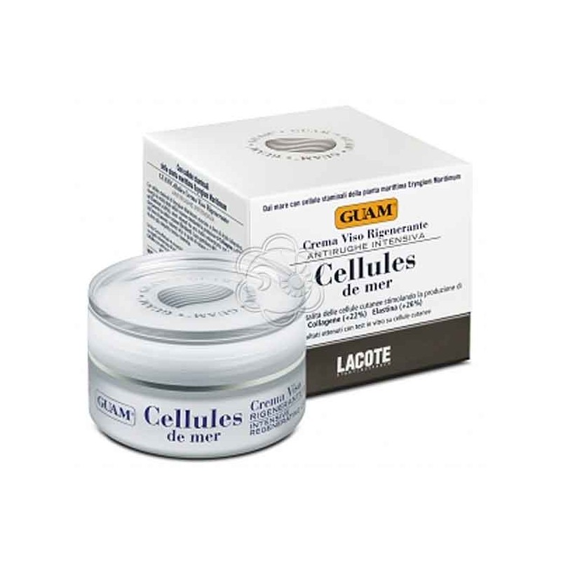 Cellules De La Mer - Crema Rigenerante Anti Rughe (50 ml) Guam Lacote - Cosmesi Vegetale