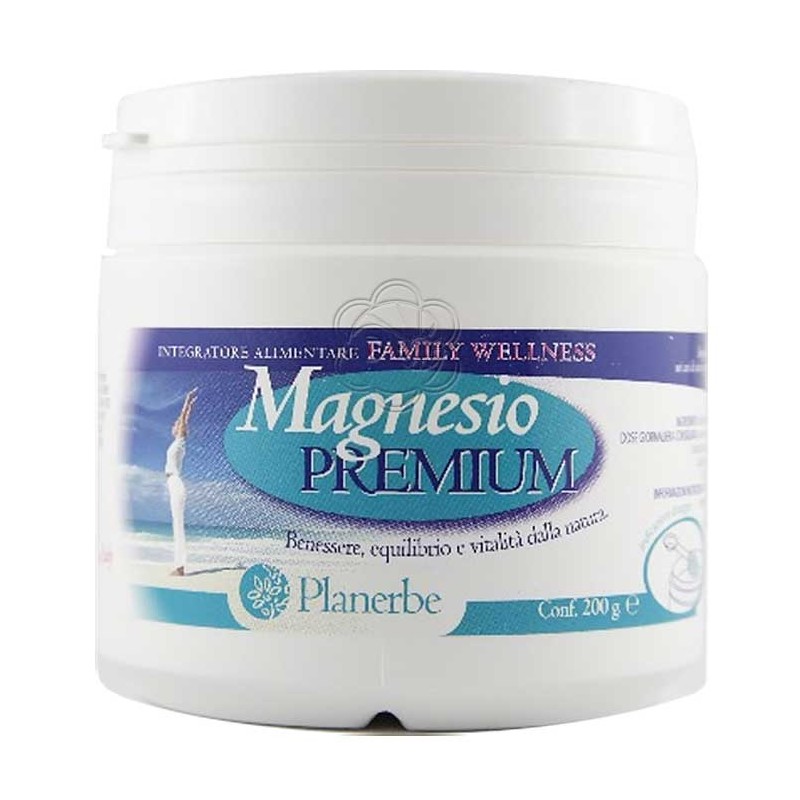 Magnesio Premium (200 g) Planerbe - Integratori Salini