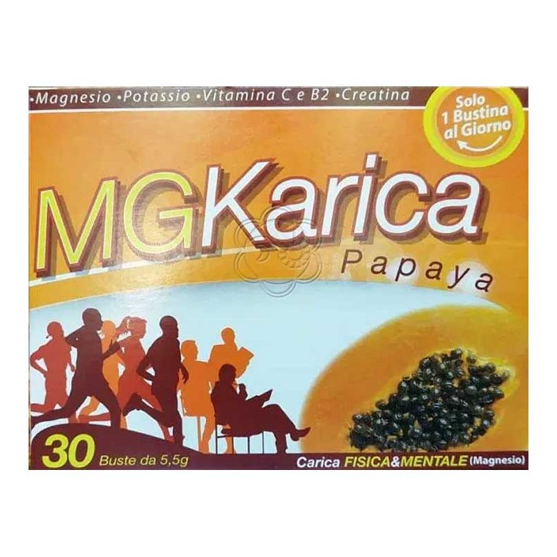 Mg Karica Papaya (10 bustine) Sirc - Vitamine Mg Karica Papaya (10 bustine) Sirc - Vitamine
