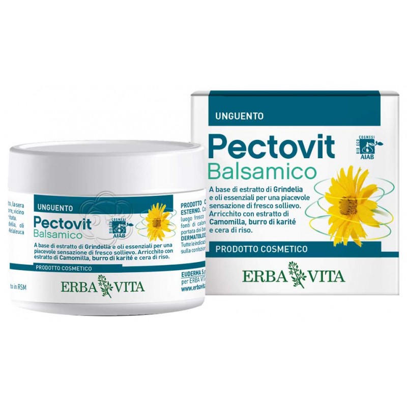 Pectovit Unguento Balsamico (50 ml) Erba Vita - Tosse Pectovit Unguento Balsamico (50 ml) Erba Vita - Tosse