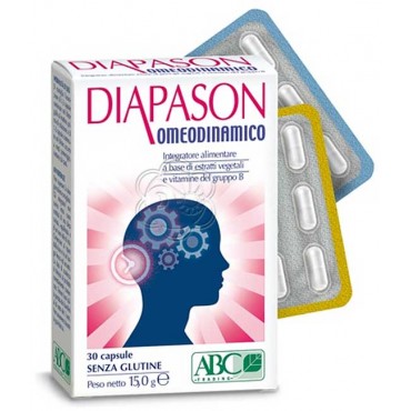 Diapason Omeodinamico (30 Capsule) ABC Trading - Modulanti Umore