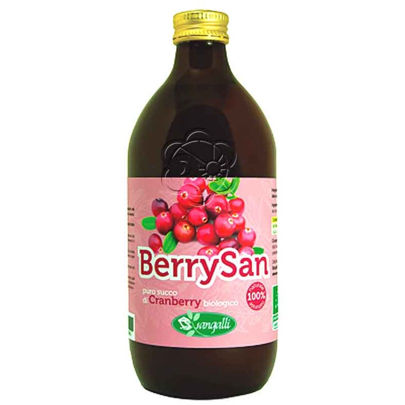 BerrySan Succo di Mirtillo Rosso (500 ml) Sangalli - Cistite