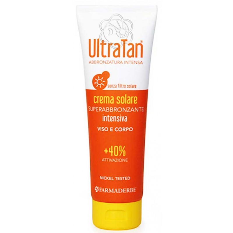 Crema Superabbronzante Acceleratrice e Intensificatrice Ultra Tan (125 ml) Farmaderbe - Super Abbronzanti Crema Superabbronzante Acceleratrice e Intensificatrice Ultra Tan (125 ml) Farmaderbe - Super Abbronzanti