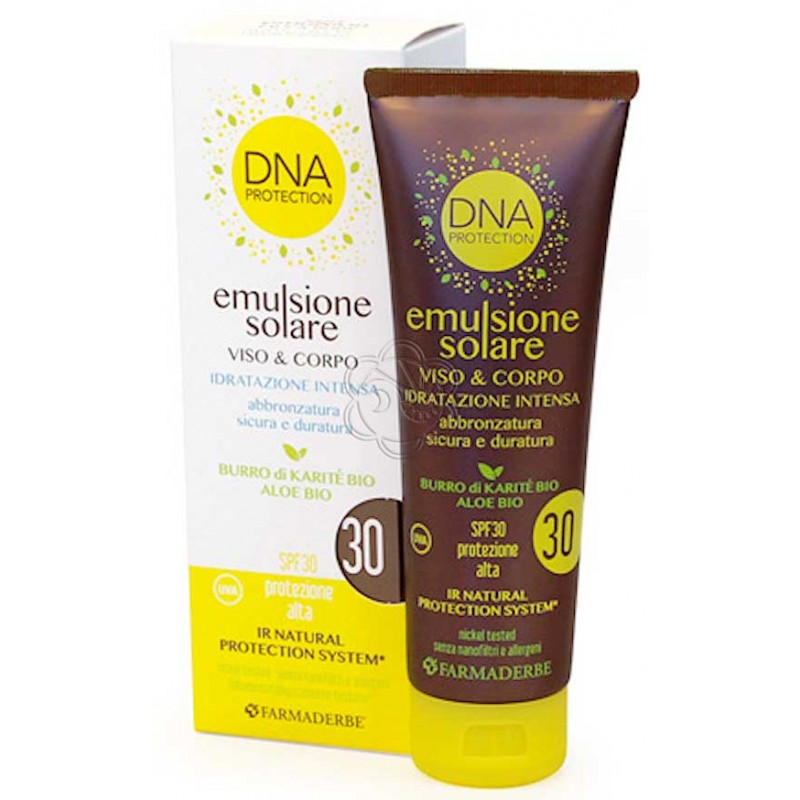 Crema Solare Media Protezione SPF 30 - Farmaderbe Crema Solare Media Protezione SPF 30 - Farmaderbe
