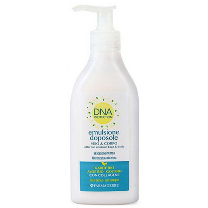 Emulsione Doposole DNA (250 ml) Farmaderbe Emulsione Doposole DNA (250 ml) Farmaderbe