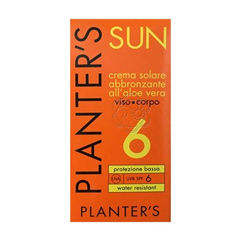 Crema Solare SPF 6 (150 ml) Planters - Abbronzanti Crema Solare SPF 6 (150 ml) Planters - Abbronzanti