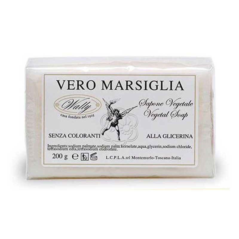 Saponetta Vero Marsiglia (200 g) Wally - Cosmesi