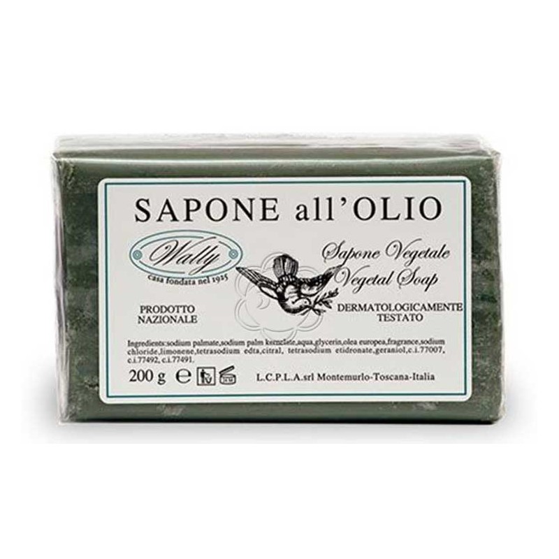 Saponetta Olio di Oliva (200 g) Wally - Cosmesi Saponetta Olio di Oliva (200 g) Wally - Cosmesi