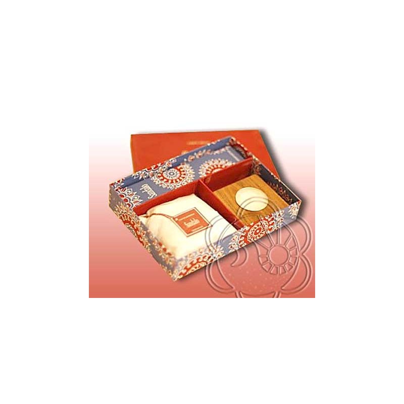 Confezione Regalo per Ambienti (Gift Box Sandalo) Dhanvantari - Natale Confezione Regalo per Ambienti (Gift Box Sandalo) Dhanvantari - Natale