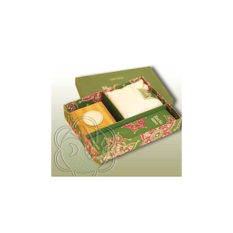 Confezione Regalo per Ambienti (Gift Box Muschio Bianco) Dhanvantari - Natale Confezione Regalo per Ambienti (Gift Box Muschio Bianco) Dhanvantari - Natale