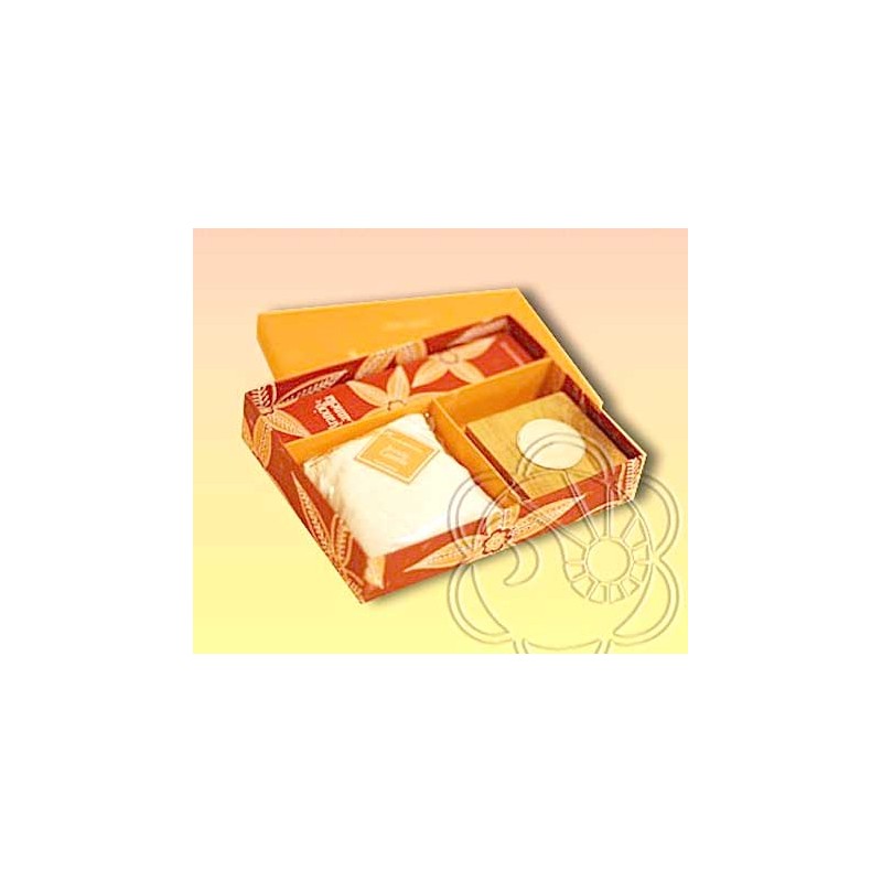 Confezione Regalo per Ambienti (Gift Box Arancio e Cannella) Dhanvantari - Natale Confezione Regalo per Ambienti (Gift Box Arancio e Cannella) Dhanvantari - Natale