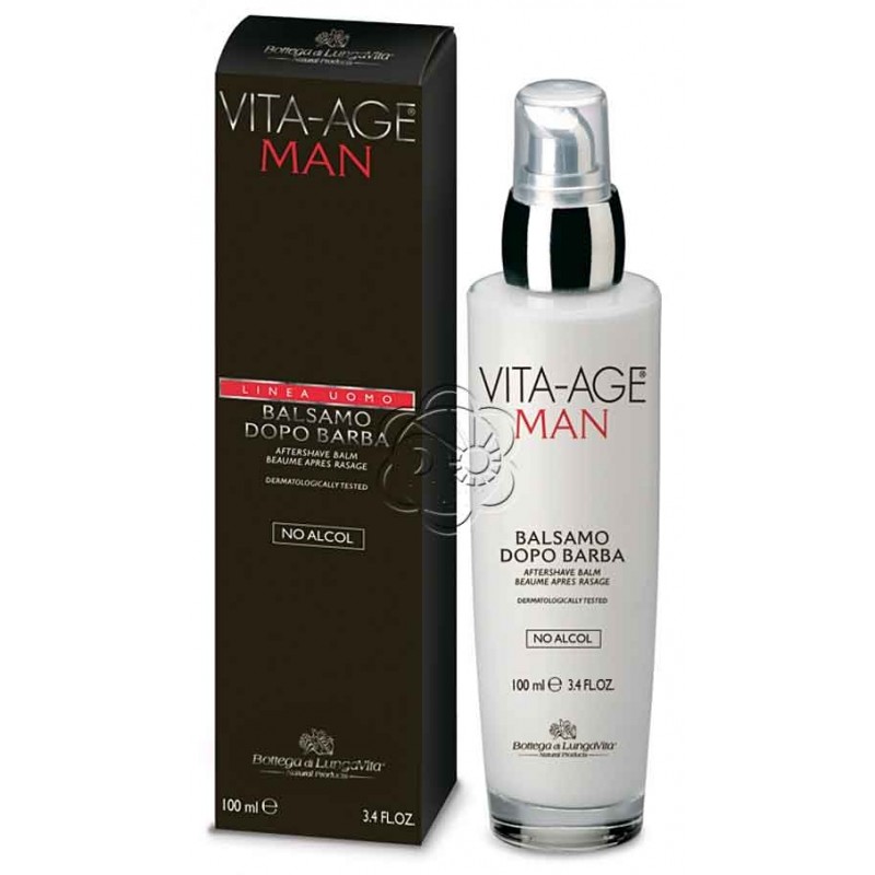 Balsamo Dopobarba Vita Age Uomo (100 ml) Bottega di Lungavita - Protettivo Balsamo Dopobarba Vita Age Uomo (100 ml) Bottega di Lungavita - Protettivo