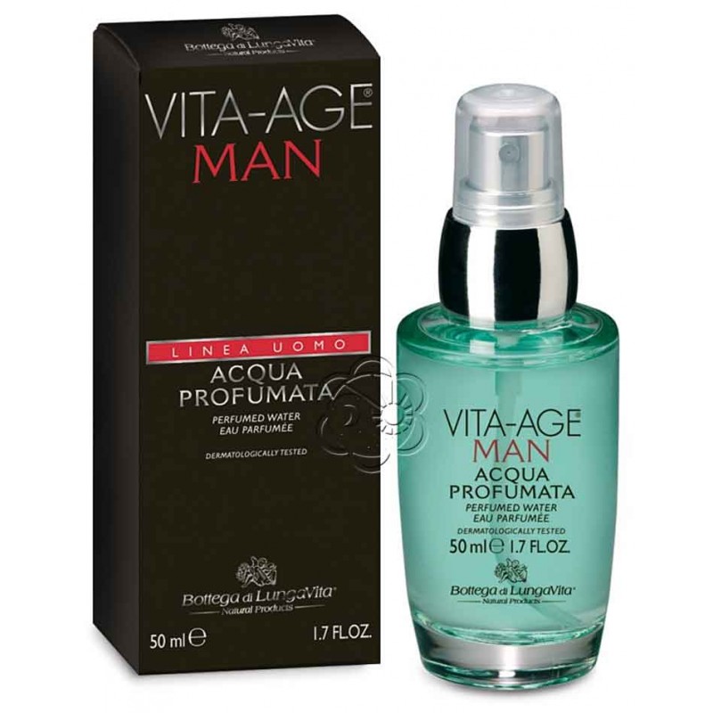 Acqua Profumata Vita Age Uomo (50 ml) Bottega di Lungavita - Acque di Toilette