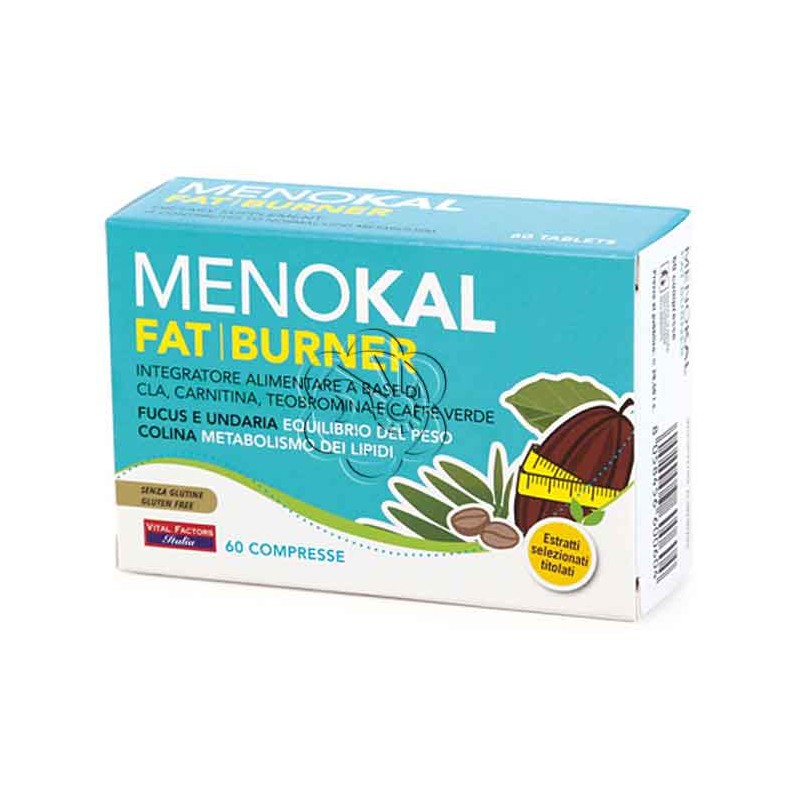 Menokal Fat Burner (60 Compresse) Vital Factors - Dimagrante Menokal Fat Burner (60 Compresse) Vital Factors - Dimagrante